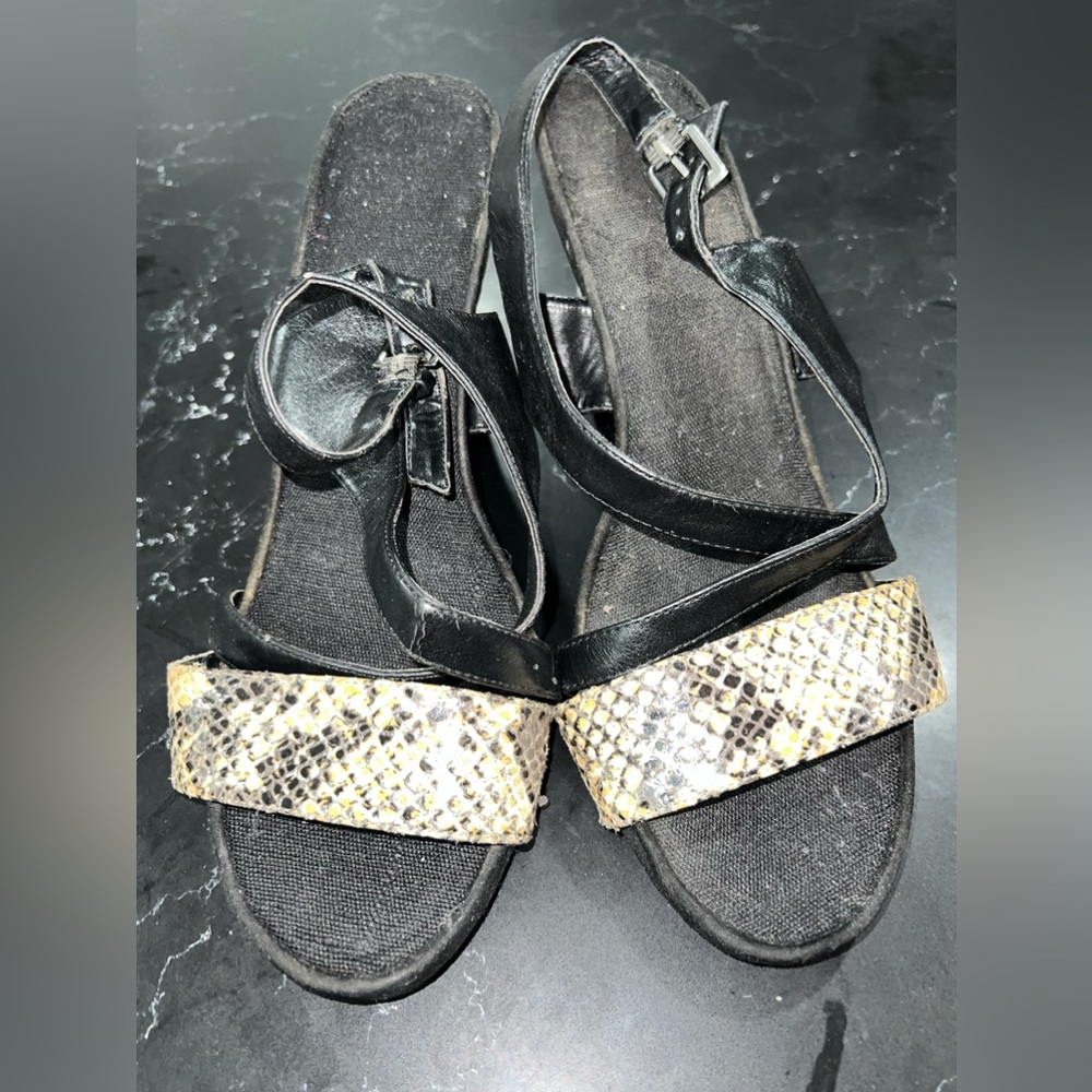 Snake Skin Heels